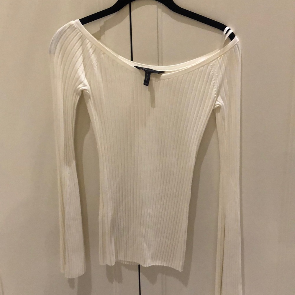 BCBGMAXAZRIA size XS white top